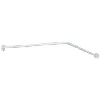 Barra cortina ducha l 80x80 cm blanca - 1