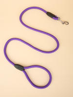 Correa De Perro Reflectante Duradera Para Trepar Ropa De Acordeón Para Entrenamiento Adecuada Para Pequeños Medianos Y Grandes Perros Color Morado - details 3