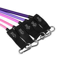 Conjunto De Bandas De Resistencia Para Fitness Y Yoga 5 Tubos Ejercitación En Casa Con Anclaje Para Puerta Y Cadenas Para Tobillo Equipo De Gimnasio - details 3