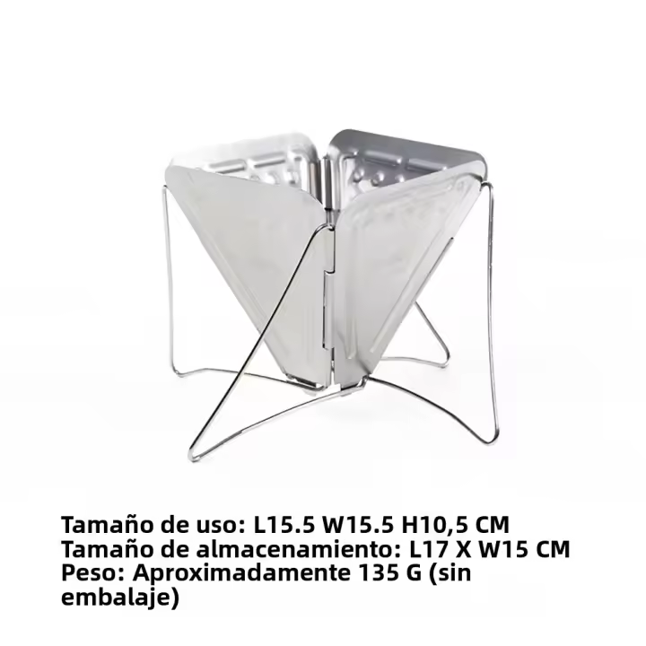 MOBI GARDEN Kettle De Café a Mano En Acero Inoxidable Para Uso Interior Y Exterior Sin Plegable Apta Para Agua Hervida - 1