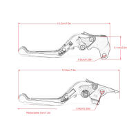 Palancas De Freno Y Embrague Ajustables Plegables Y Extensibles Para Yamaha YZFR7 YZF-R7 R7 2021-2024 Hechas De Aluminio CNC Accesorios De Motocicleta - details 1