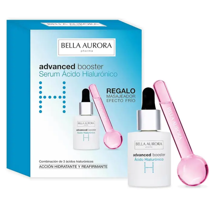 Bella Aurora Advanced Booster Acido Hialuronico 30 Ml + Regalo Masajeador Efecto Frio - 1