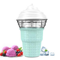 Helado fabricante de casa máquina de helados Mini pequeña máquina automática de cono de yogur máquina de helados - details 3