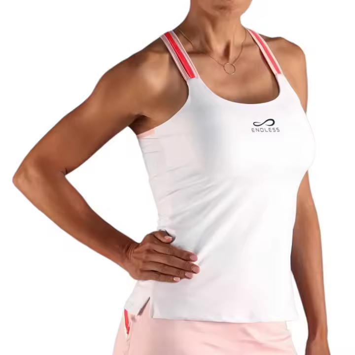 Endless Camiseta Sin Mangas Glow Blanco - 1