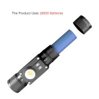 Linterna Frontal Tipo-C Con LED Blanco Rojo Regulable 18650 Para Caza Memoria Función Lámpara Frontal Recargable Impermeable - details 2