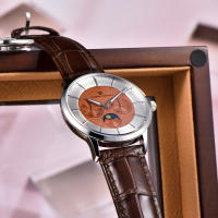 Reloj De Cuarzo Para Hombre PAGANI DESIGN 2025 Multifuncional 40MM Vidrio De Zafiro Resistente Al Agua 100M Fase Lunar Estilo Business - details 7