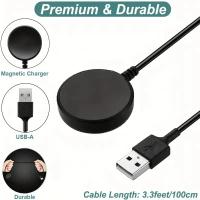 Cargador Inalámbrico Rápido USB Con Soporte Para Reloj Samsung Galaxy Watch 6 Watch5 pro Watch 5 4 3 2 1 44mm 40mm Cable De Carga Adaptador De Dock - details 19