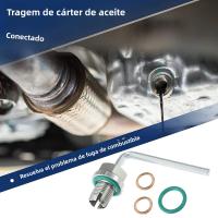 Kit De Reparación De Hilo De Tapa De Aceite Oversize Piggyback Auto Taponador De Aceite M12.1x1.25/1.5/1.75 M14.1 M16.1 M18.1x 15mm Material De Acero Inoxidable - details 3