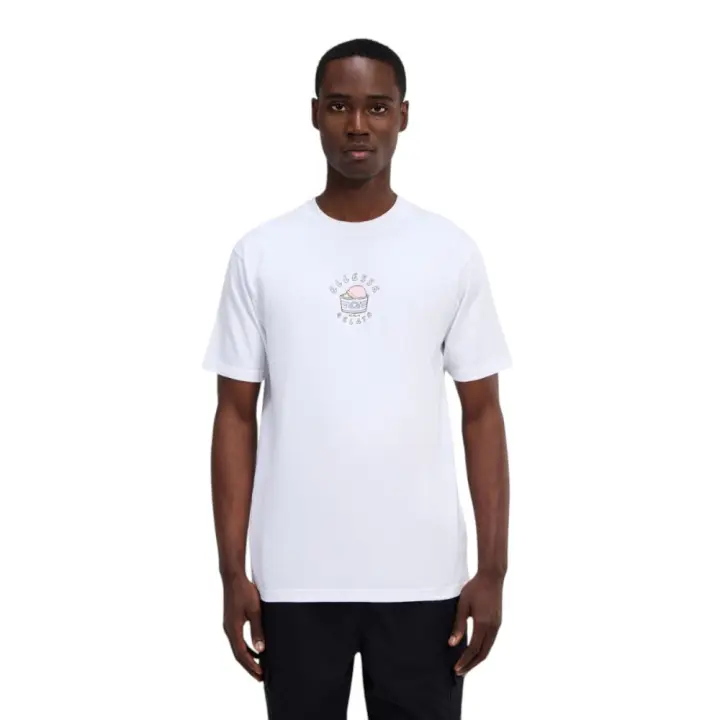 Camiseta Ellesse Stradone Blancas Shz21846-908 Hombre - 1