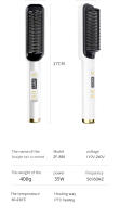 Peine Eléctrico Multifuncional Para Cabello Con Ión Negativo Anti-Quemaduras Herramienta De Estilo Peine Aplanador De Cabello - details 12