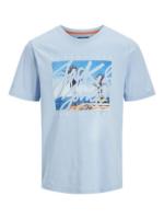 Jack & Jones New 25 Hombre Pack 2 camisetas de algódon Mod JJCOLTON PHOTOPRINT , algodón de 150 grs ideal Primavera Verano , Moda Casual Informal REF 268438 - details 3