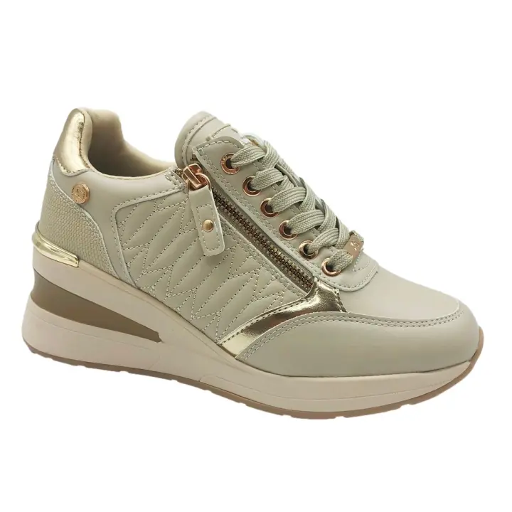 Xti - Zapatilla Blucher Sport con Cuña para Mujer - 1