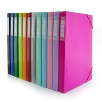 Caja rígida de Archivo de 2.5 cm con Cierre de Gomas Elásticas Redondas extra Anchas a Juego con Cubiertas Rígidas y Solapas muy Resistentes en 12 Colores Colorline. 100% Reciclable by Office Box. - details 4
