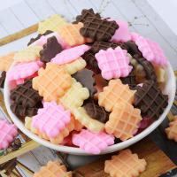 10pcs Miniaturas De Galletas Dulces Planas Para Accesorios De Cabello Cabochones Adornos Para DIY Material De Resina - details 4