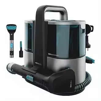 Cecotec 8425 Conga 4000 Carpet&Spot Clean XL. Aspirador de tapicerías con Potencia de 400 W. Dos depósitos uno de agua limpia y otro de agua sucia. Pulverizador de agua y 12 kpa de succión - 1