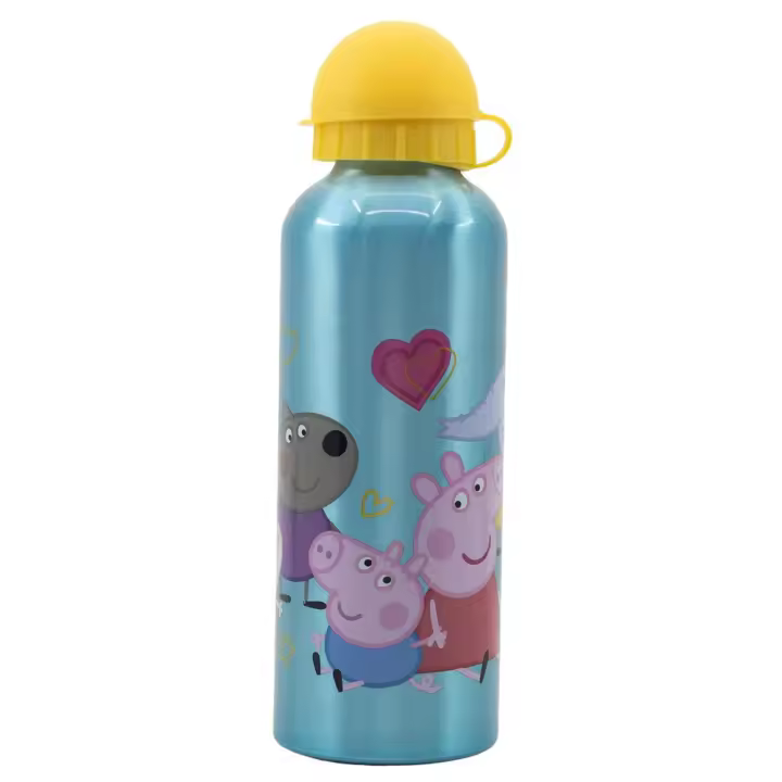 Botella de aluminio alta Peppa Pig Core 2022  530 ml (Stor 13960) - 1