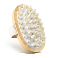 Cepillo De Masaje Para El Cuerpo Anti Celulitis De Madera Con Almohadilla De Masaje Españo Para El Cabello Y Escalpelo Eliminador De Piel Muerta Herramienta De Spa Essencial - details 12