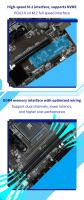 Placa Base AMD B450M Dual-channel DDR4 AM4 PCI-E 3.0 NVME Soporta CPU Ryzen 5600 5600G Forma Micro-ATX Para Computadora Desktop - details 1