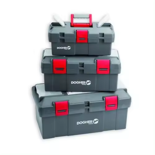 Set 3 cajas herramienta DOGHER plastico 050-015 - 1