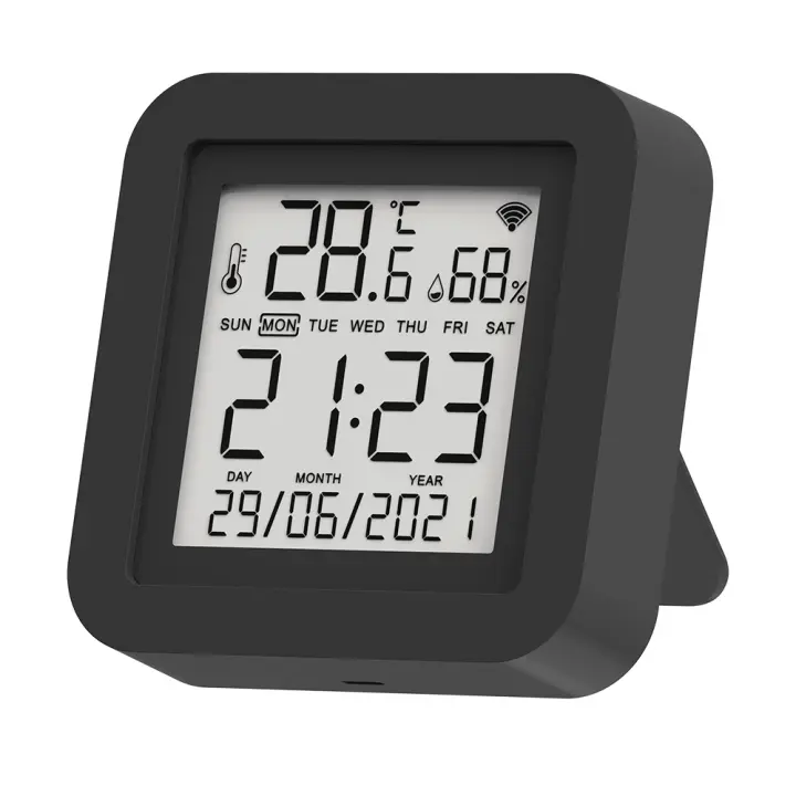 Tuya Smart Universal IR Remote Control Con Sensor De Temperatura Y Humedad Para Aire Acondicionado TV AC Compatible Con Alexa Google Home Yandex - 1