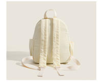 Mochila pequeña y bonita blanca para estudiantes, mochila escolar para otoño e invierno, 2023, nueva, pequeña, fresca, informal y exquisita. - details 11