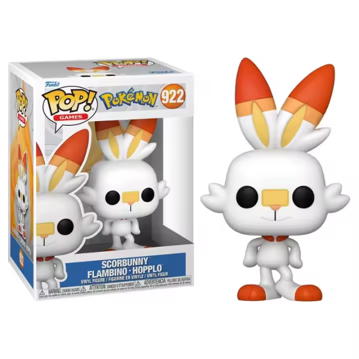 Funko Pop 922 - Scorbunny - Pokemon - 1
