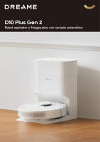 Dreame D10 Plus Gen2 - Robot Aspirador y Friegasuelos 2 en 1 con Succión de 6,000 Pa, Cepillo de Goma Flotante, Depósito de Agua de 150 ml, 90 Días de Recogida Automática de Polvo, Tecnología Smart Pathfinder™ - details 0