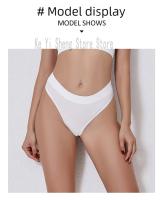 3PCS De Ropa Deportiva Para Mujer Transpirable Súper Suave Sin Costuras Cintura Media Color Sólido Sin Decoración Talla Grande - details 10