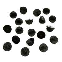 Pines De Goma Negros Para Broches Y Hebeleras De Mariposa Clavija De Bloqueo Accesorios Para Manualidades Y Joyería DIY Pack De 50/100/500 - details 4