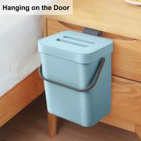 Pequeño Cenicero De Plástico Con Tapa Para Cocina Y Baño Recipiente De Basura Ecológico Montable Sobre El Fregadero Para Desperdicios Alimentarios - details 9