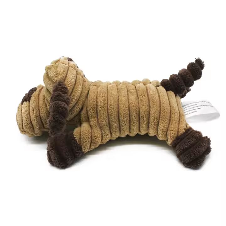 Juguete De Peluche Para Perros Y Gatos Oso Squeaking Almohadilla Masticable Juguete Ruidoso Para Pequeños Perros Divertido Y De Entrenamiento - 1