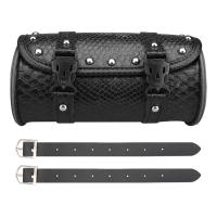 Bolsa De Sillín De Motocicleta De Cuero PU Con Patrón De Cocodrilo Bolsa De Equipaje Para Harley Sportster Chopper Bobber Cruiser - details 9