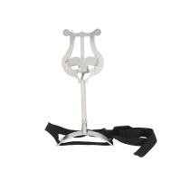 Soporte De Música Portátil Para Clarinete Trompeta Flauta Saxofón Y Otros Instrumentos De Viento Accesorio Para Principiantes Color Plata Material Metálico - details 33