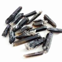 Piedra Natural De Smokey Quartz Espécimen De Punto De Cristal Lemurian Para Energía Hechizos Reiki Decoración Del Hogar Mineral De Piedra Cruja - details 0