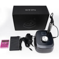Profesional Recargable Portátil Torno De Uñas Eléctrico Pulidora Manicura Máquina Para Uñas De Acrílico Y Gel 40000 RPM - details 12