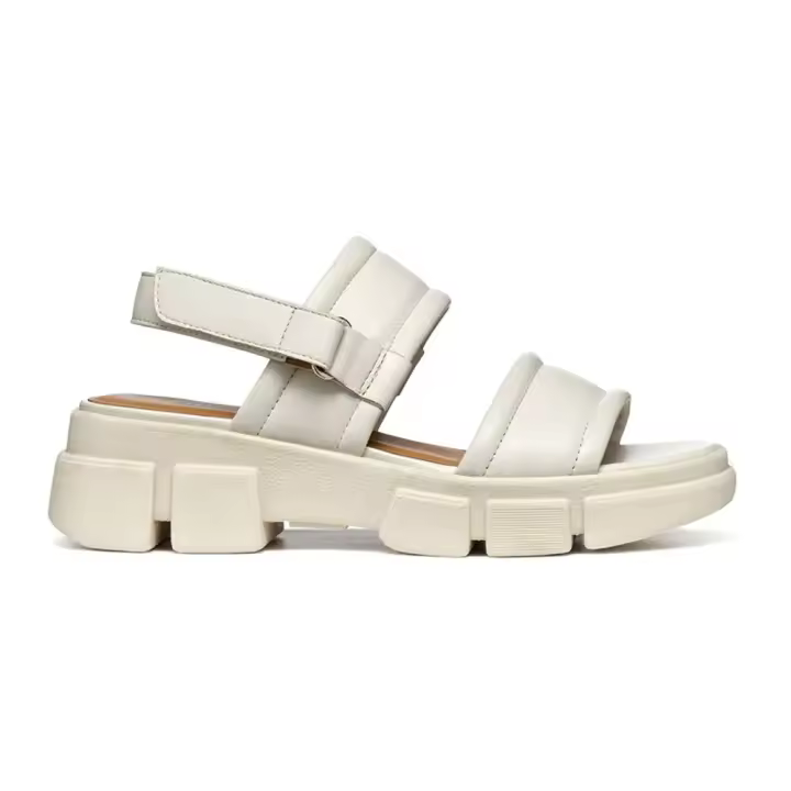 Calzado mujer Sandalias Geox Sandalias Lisbona Dorado - 1