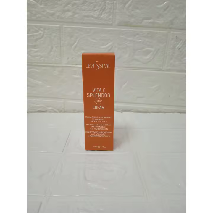 CREMA FACIAL ANTIOXIDANTE DE VITAMINA C Y PROTEOGLICANOS LEVISSIME VITA C SPLENDOR 50ML - 1