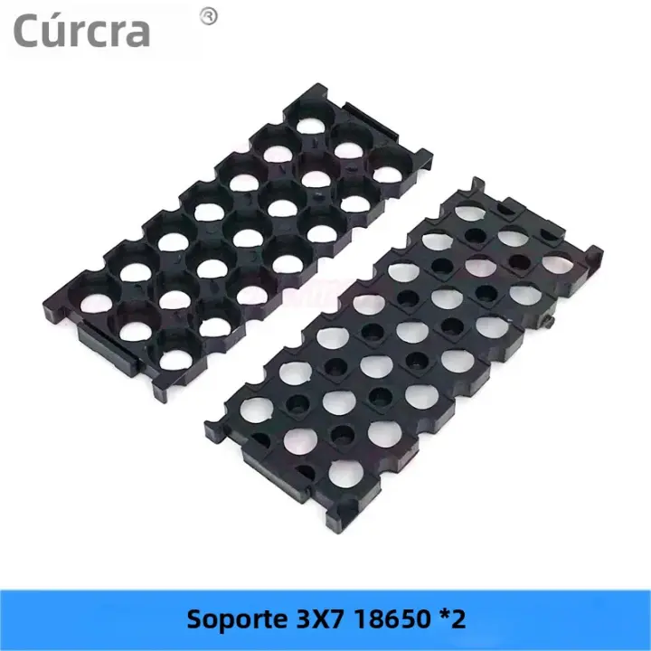 Caja De Almacenamiento De Batería Turmera 12V 7Ah-20Ah Con Portador 3X7 18650 Y BMS 3S 40A Para Motocicleta Reemplazo De Batería De Plomo-Acido - 1
