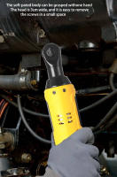 Kit De Destornillador De Ángulo Recargable LYUWO 90 Grados Herramienta De Reparación De Coche Y Escenario Herramienta Para Quitar Tornillos Y Tuercas - details 8