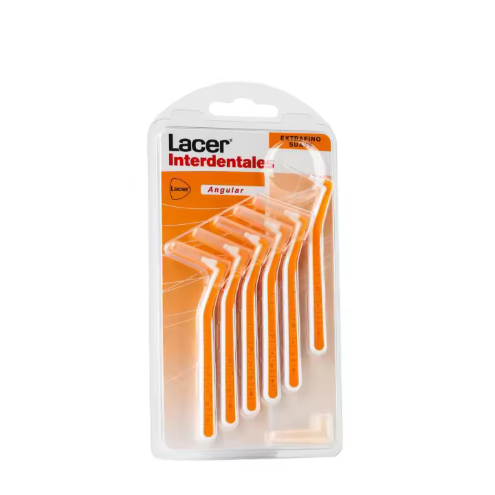 Lacer cepillo interdental suave angular 6 unidades - 1