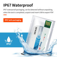 Logger De Temperatura Desechable 180 Días Con USB Y Reporte PDF Alarma De Temperatura Para Transporte Frío Indicador LED Rojo Y Verde - details 5