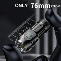Linterna Portátil Recargable USB Con 8 * XPG Bolas Luz LED De Alta Potencia Con Imán En La Punta Y Clip Torcha Impermeable Mini Lámpara De Iluminación - details 12