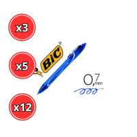 BOLIGRAFO BIC GEL-OCITY QUICK DRY 0.7 PACK DE 3, 5 Y 12 UNIDADES - details 0