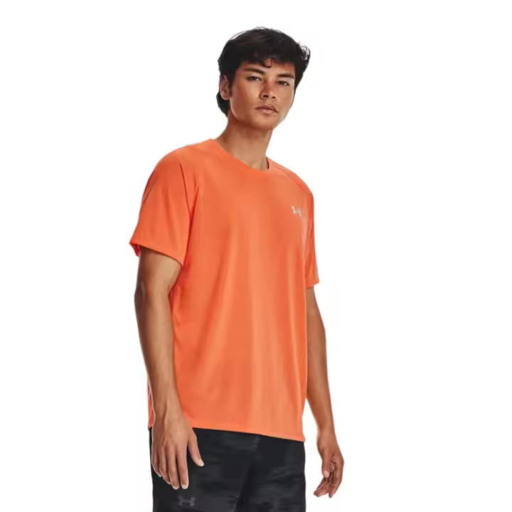 Camiseta Under Armour Streaker Naranja Butano Tee 1361469-816 - 1