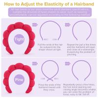 Alfombra De Lavado De Cabello Velours Accesorios De Moda Para El Rostro Y Maquillaje Multicolor Popular Hoop Para Limpieza Facial - details 2