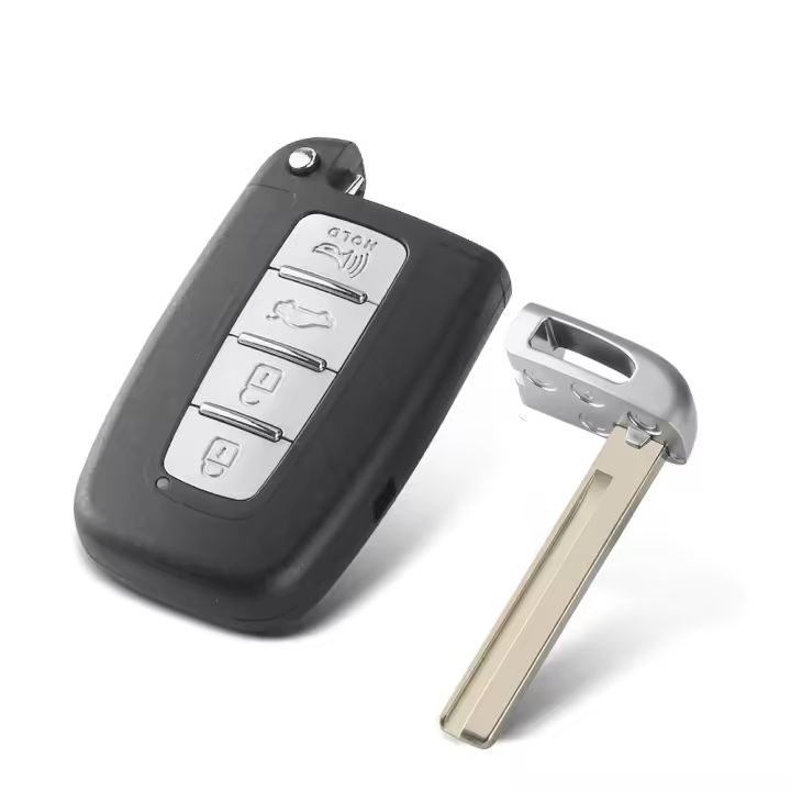 Carcasa De Llave Inteligente KEYYOU Para Coche 2/3/4 Botones Para Hyundai IX35 Sonata 8 Elantra Y Kia K2 K5 Sportage Forte Repuesto ABS - 1