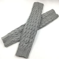 Calentadores De Piernas Para Mujer Sweet Girl Cubren Hasta La Rodilla Tejidos En Acrílico Color Sólido Para Otoño E Invierno - details 1