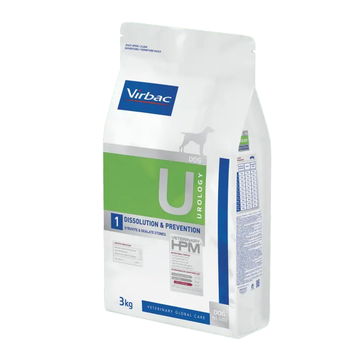 Virbac Veterinary HPM Urology U1 Disolution & Prevention para Perros - 1