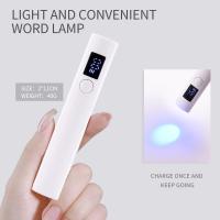 Lámpara Secadora De Uñas LED UV Portátil Recargable USB Para Dibujos Rápidos Manicura Con Herramientas De Varnish Gel - details 4