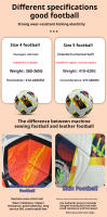 Balón De Fútbol Profesional Tamaño 5 Para Jóvenes Equipo Competición PU Resistente Al Desgaste Y Alta Elasticidad Para Entrenamiento Deportivo - details 8